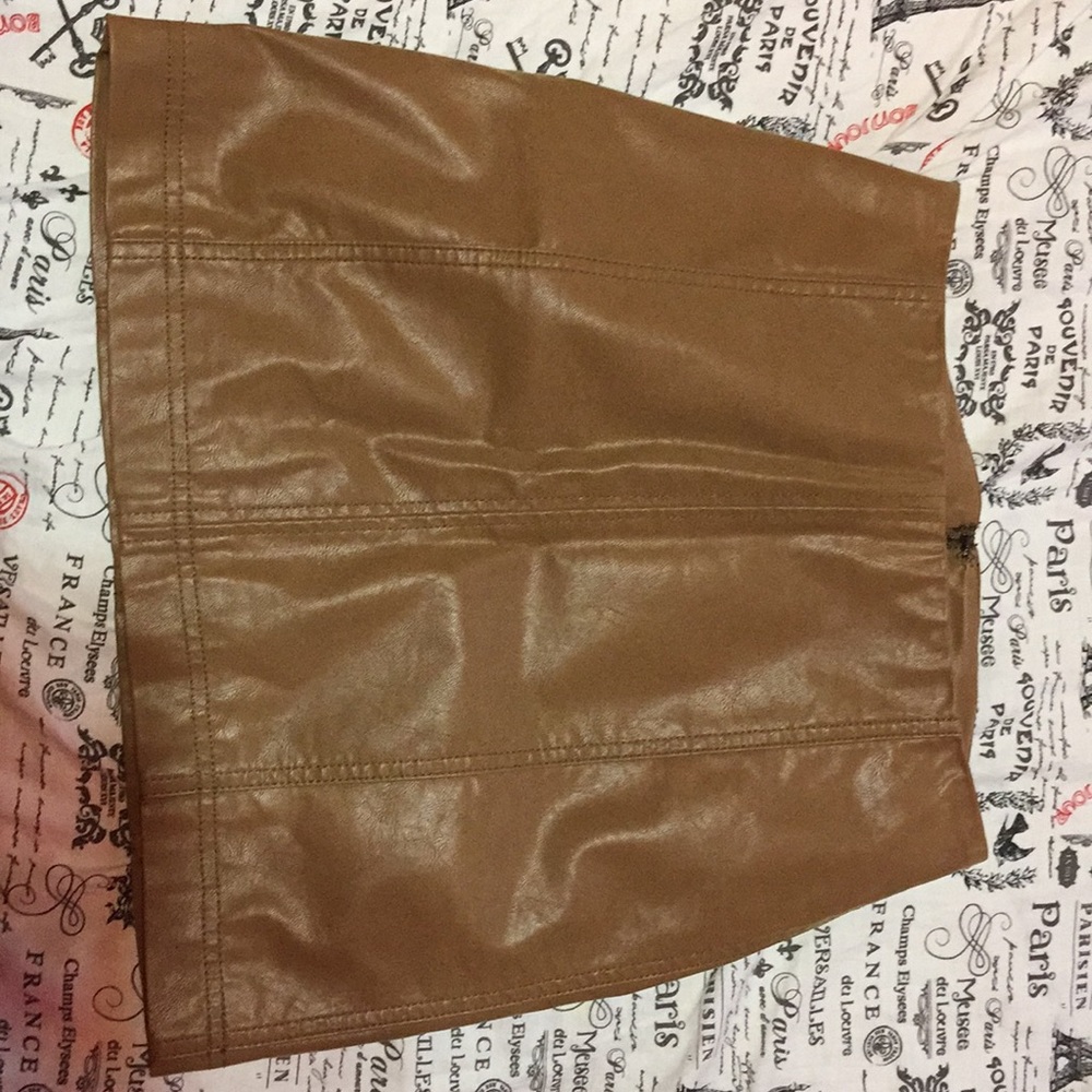 Free People tan skirt